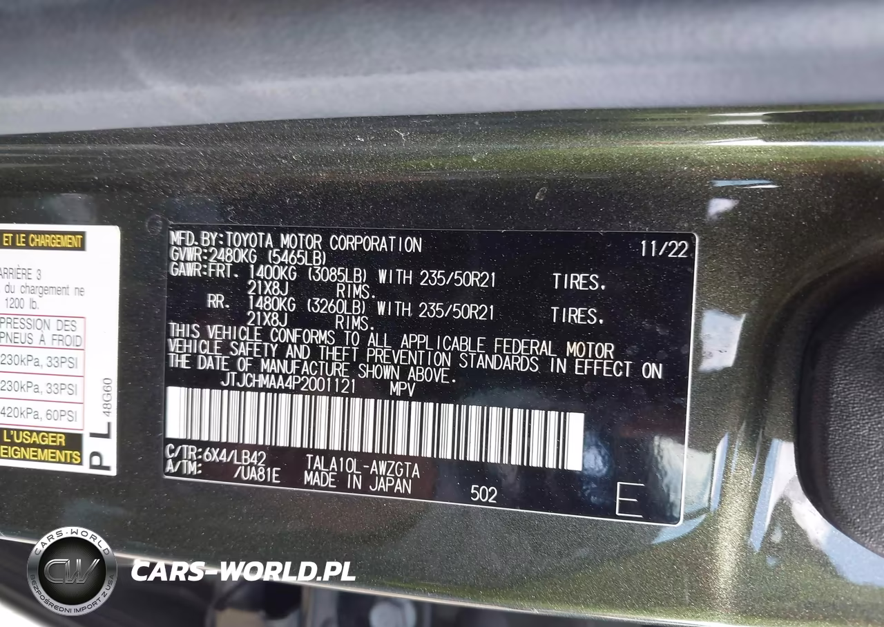 2023 Lexus Rx 350 Premium Plus VIN:JTJCHMAA4P2001121 - 9