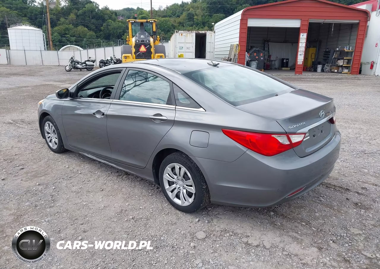 2013 Hyundai Sonata Gls VIN:5NPEB4AC9DH540956 - 3