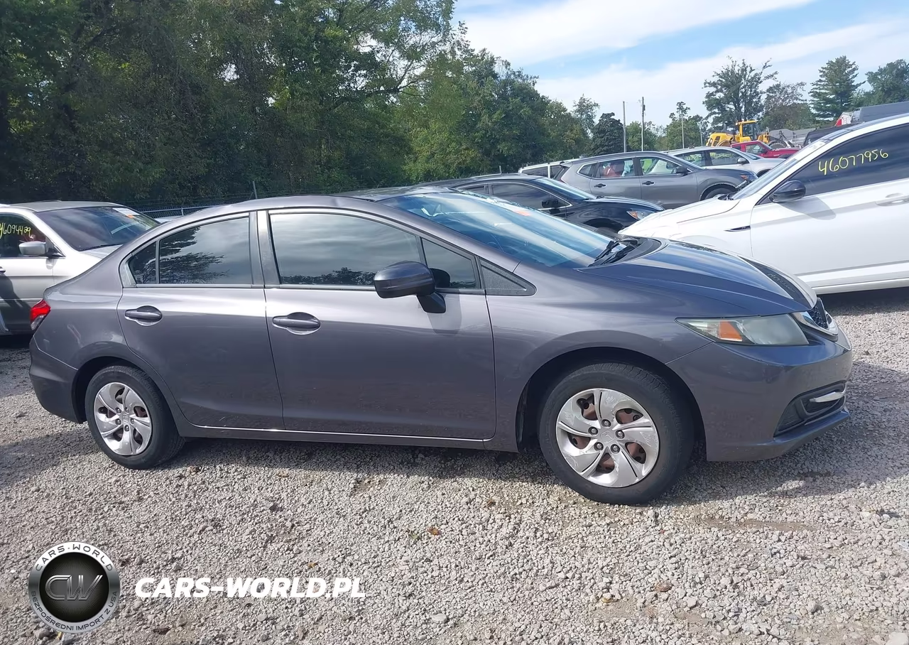 2014 Honda Civic Lx VIN:19XFB2F51EE014555 - 13