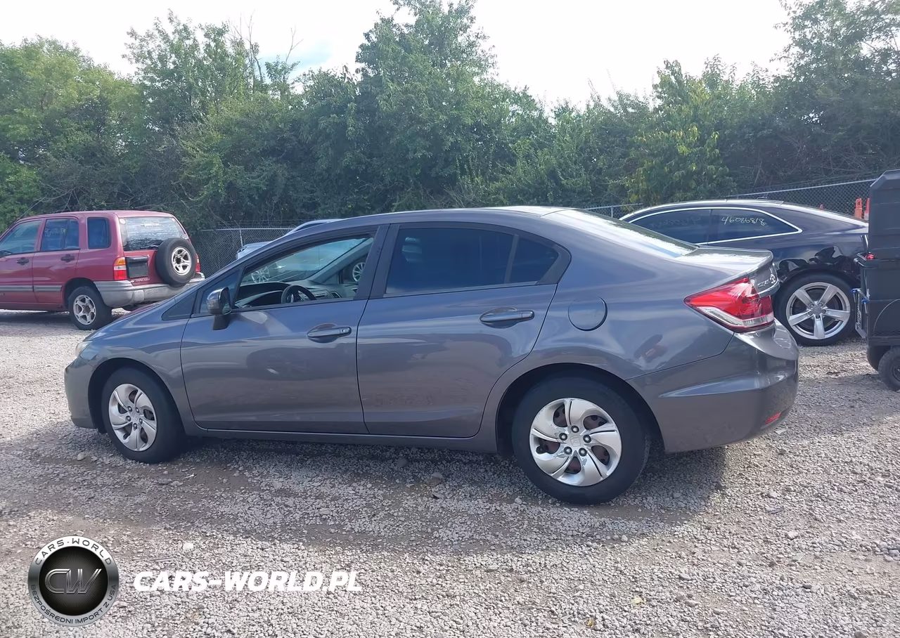 2014 Honda Civic Lx VIN:19XFB2F51EE014555 - 14