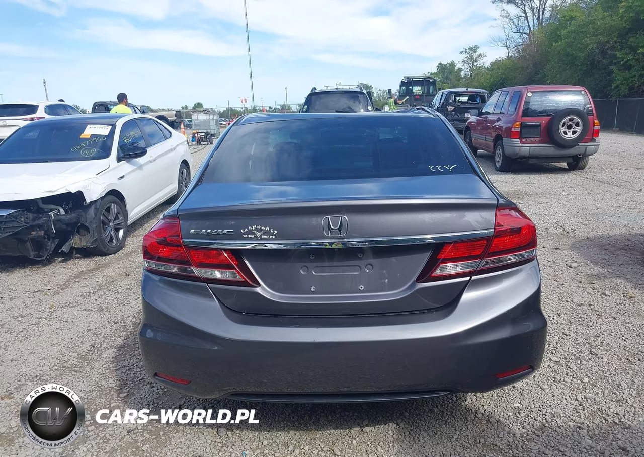 2014 Honda Civic Lx VIN:19XFB2F51EE014555 - 16