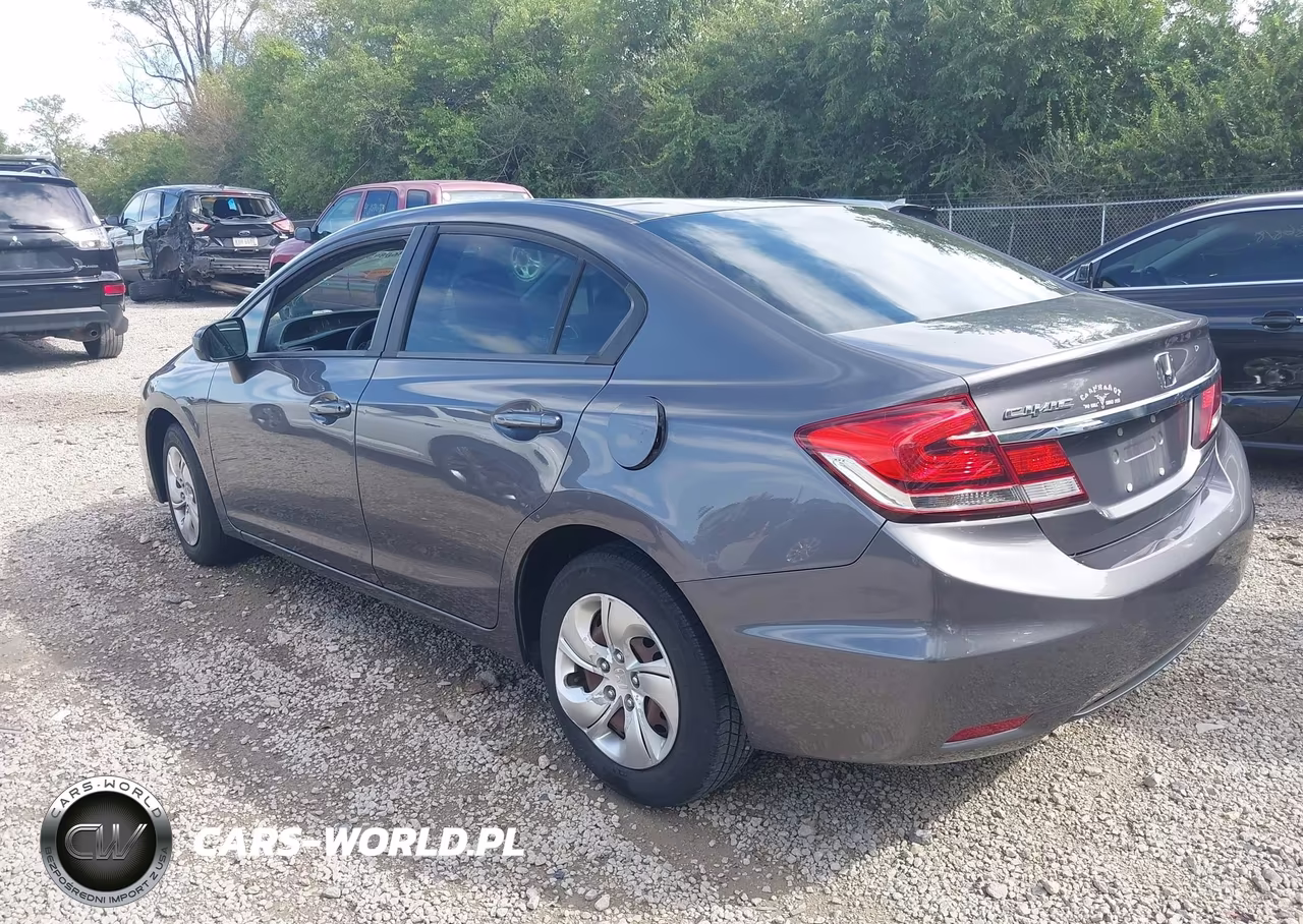 2014 Honda Civic Lx VIN:19XFB2F51EE014555 - 3