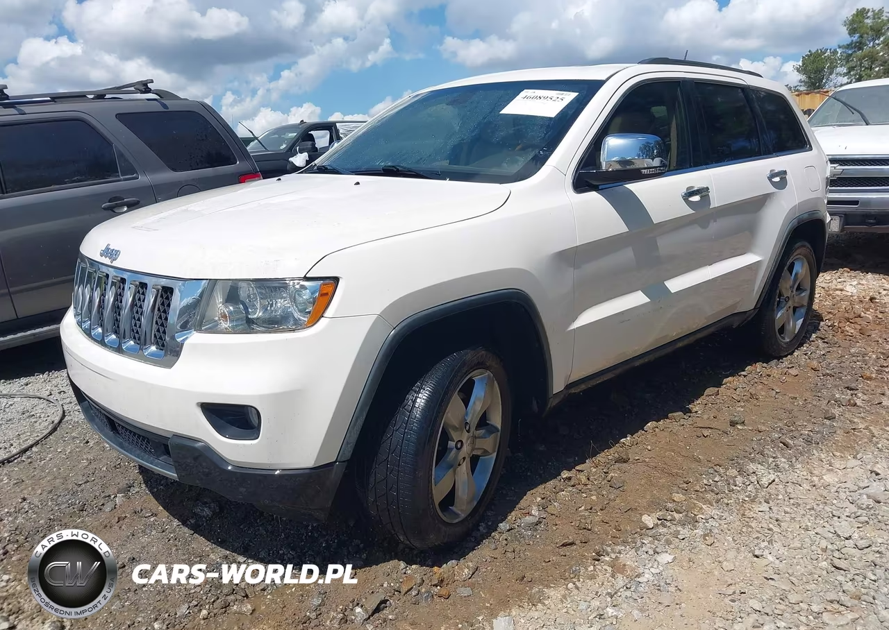 2012 Jeep Grand Cherokee Overland VIN:1C4RJFCT1CC152546 - 2