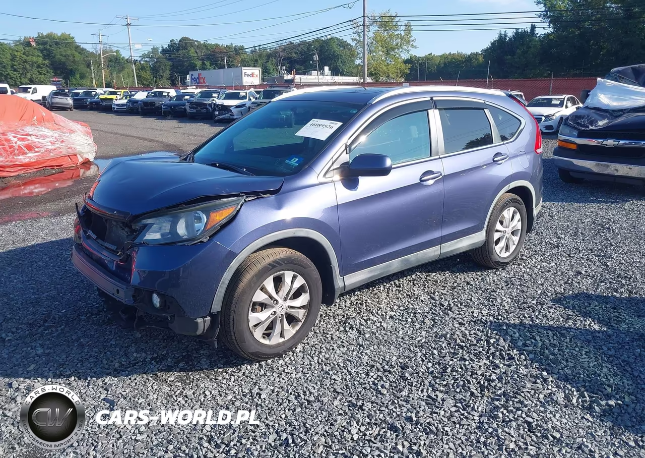 2014 Honda Cr-V Ex-L VIN:2HKRM4H71EH625327 - 2