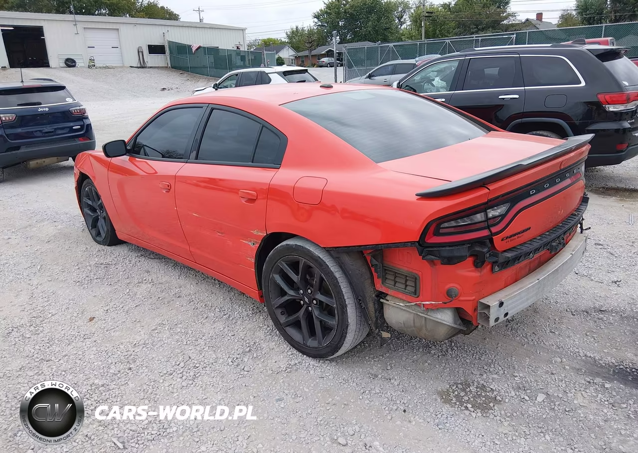 2019 Dodge Charger Sxt Rwd VIN:2C3CDXBG2KH593254 - 3