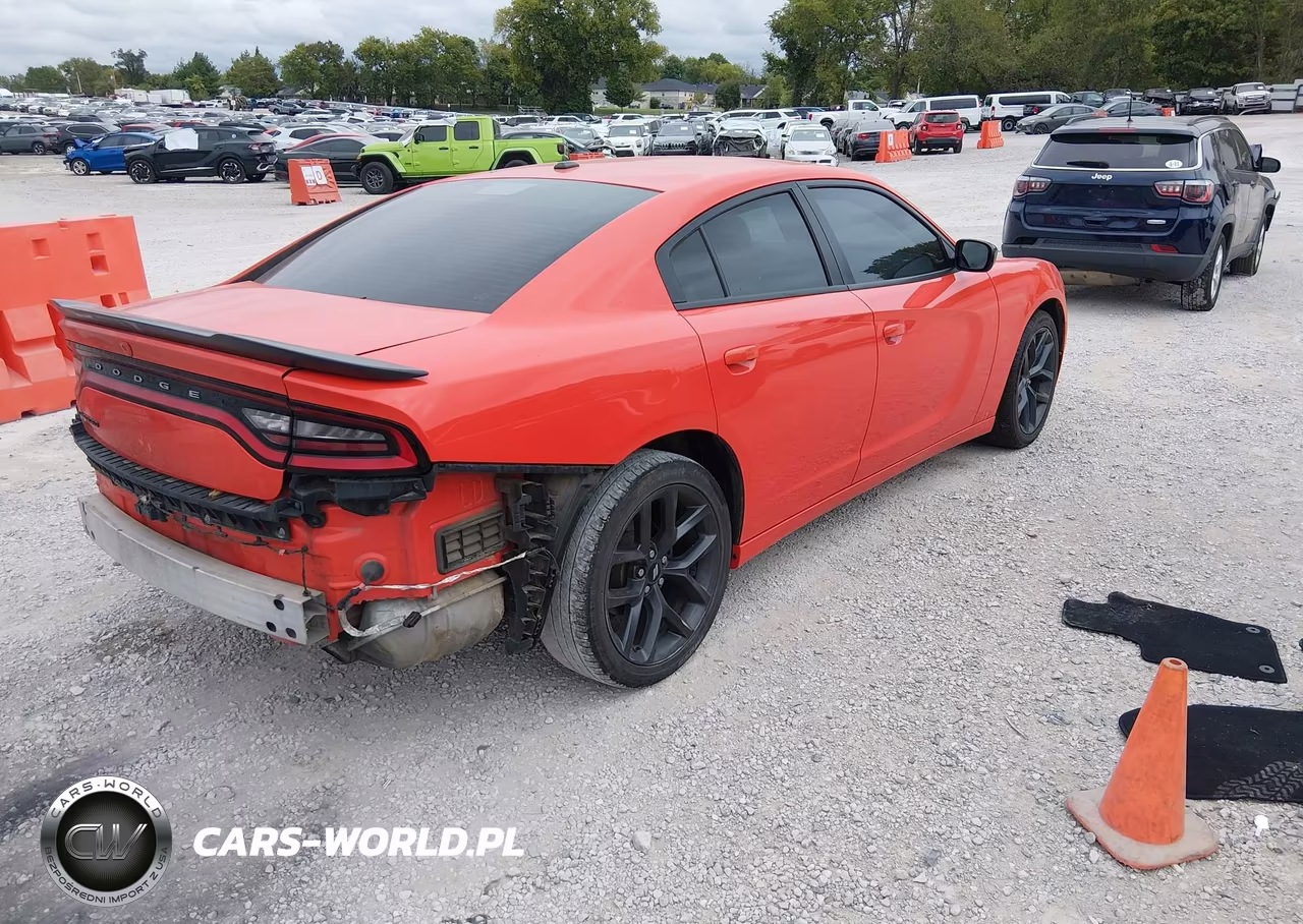 2019 Dodge Charger Sxt Rwd VIN:2C3CDXBG2KH593254 - 4