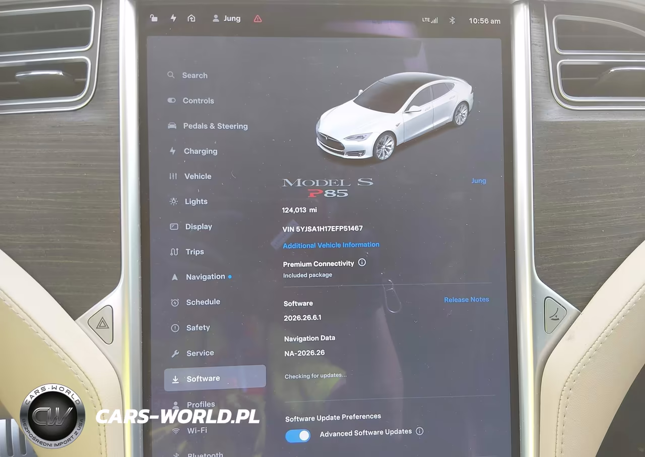 2014 Tesla Model S P85 VIN:5YJSA1H17EFP51467 - 7