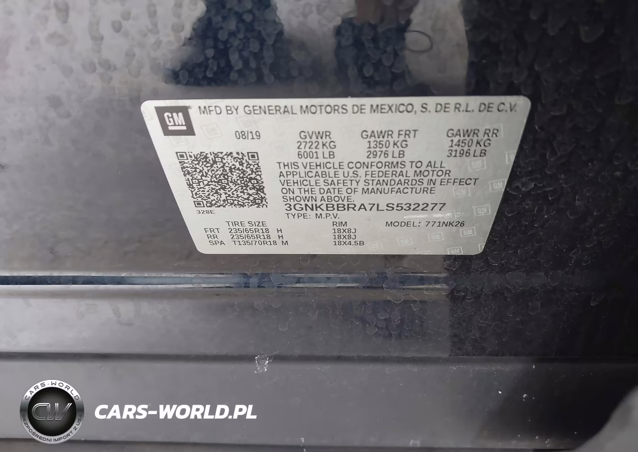 2020 Chevrolet Blazer Fwd 1Lt VIN:3GNKBBRA7LS532277 - 9