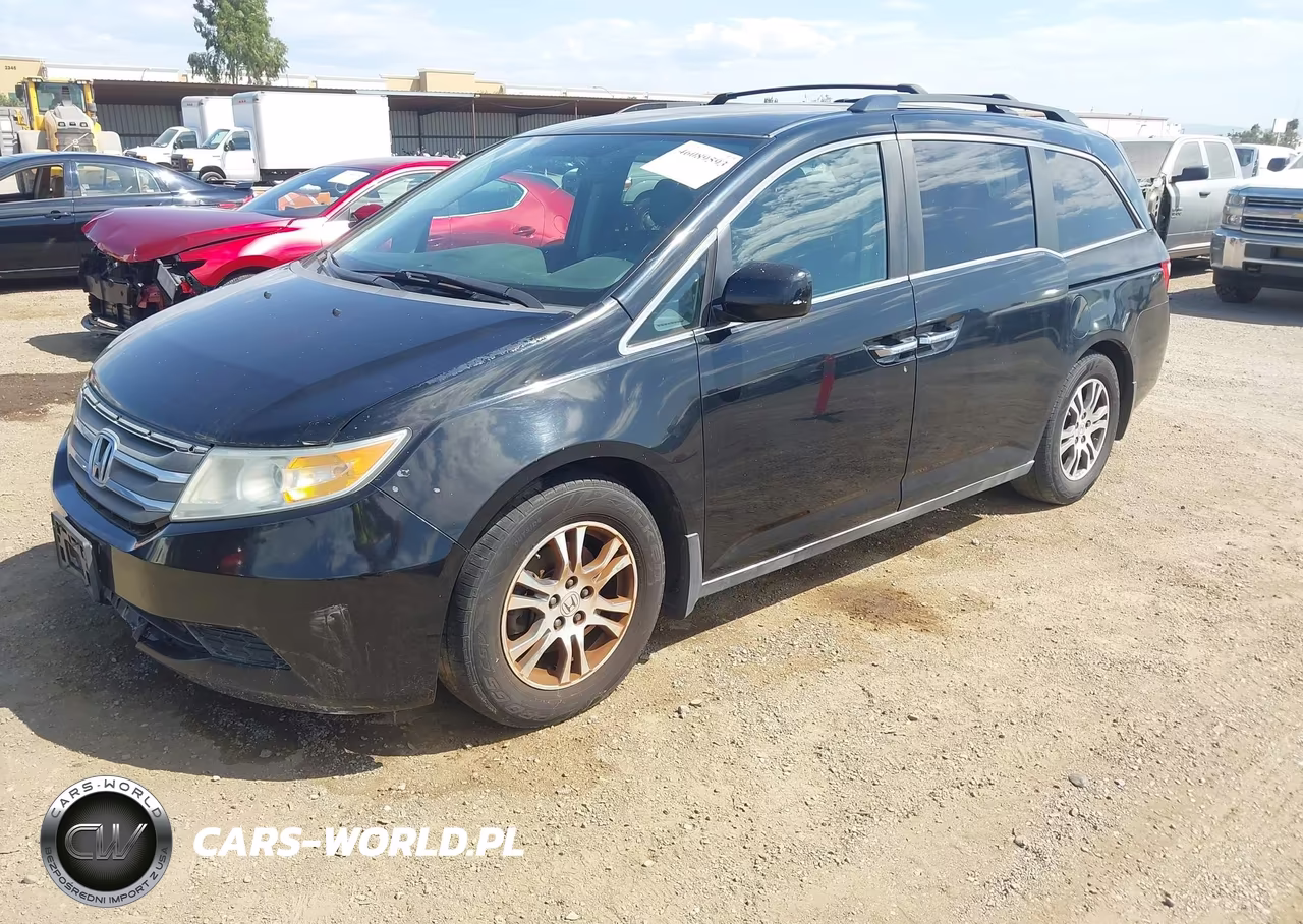 2013 Honda Odyssey Ex VIN:5FNRL5H4XDB068297 - 2