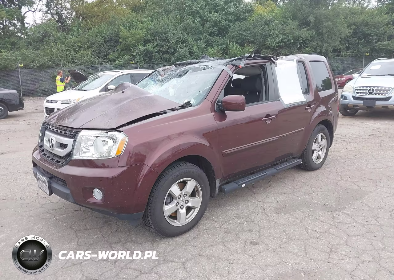 2009 Honda Pilot Ex-L VIN:5FNYF48539B026387 - 2