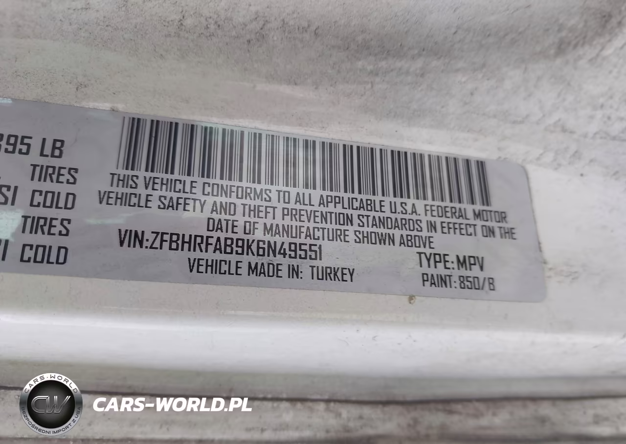 2019 Ram Promaster City Tradesman VIN:ZFBHRFAB9K6N49551 - 9