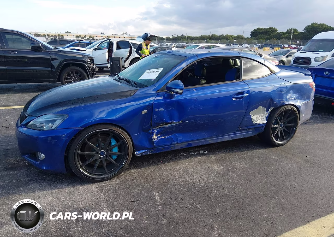 2010 Lexus Is 350C VIN:JTHFE2C23A2500422 - 2