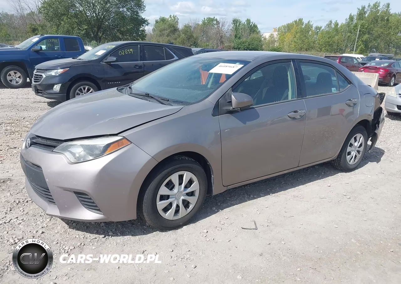 2014 Toyota Corolla Le Eco VIN:2T1BPRHEXEC212863 - 2