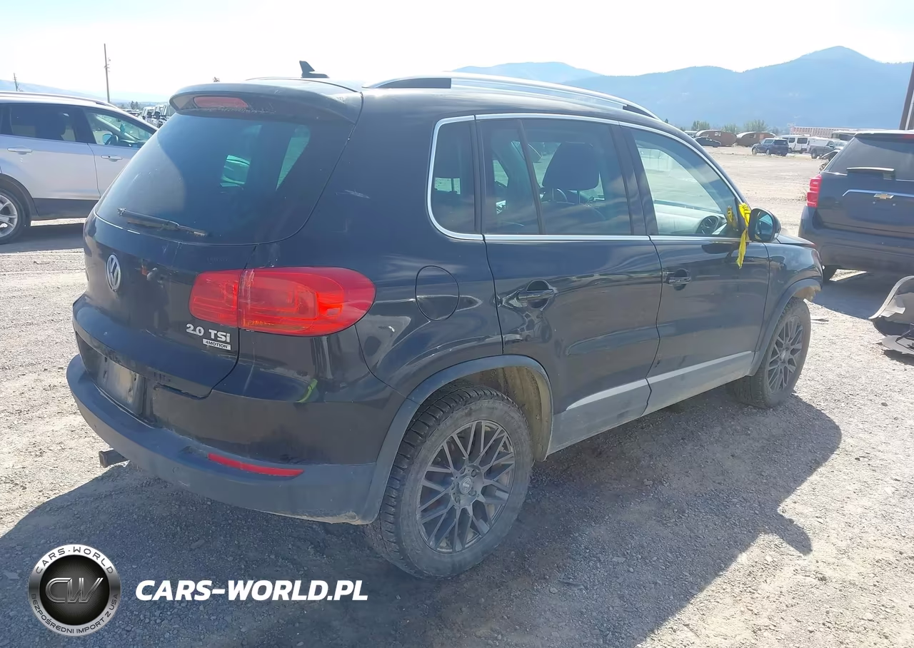2012 Volkswagen Tiguan Sel VIN:WVGBV7AX6CW568863 - 4