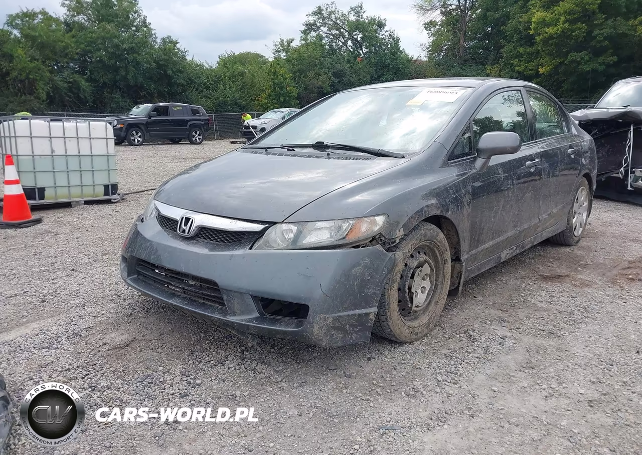 2010 Honda Civic Lx VIN:2HGFA1F53AH322341 - 2
