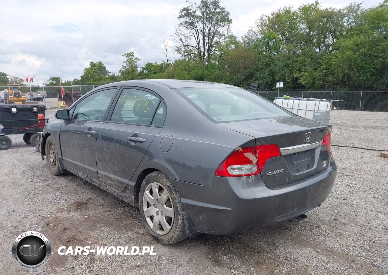 2010 Honda Civic Lx VIN:2HGFA1F53AH322341 - 3
