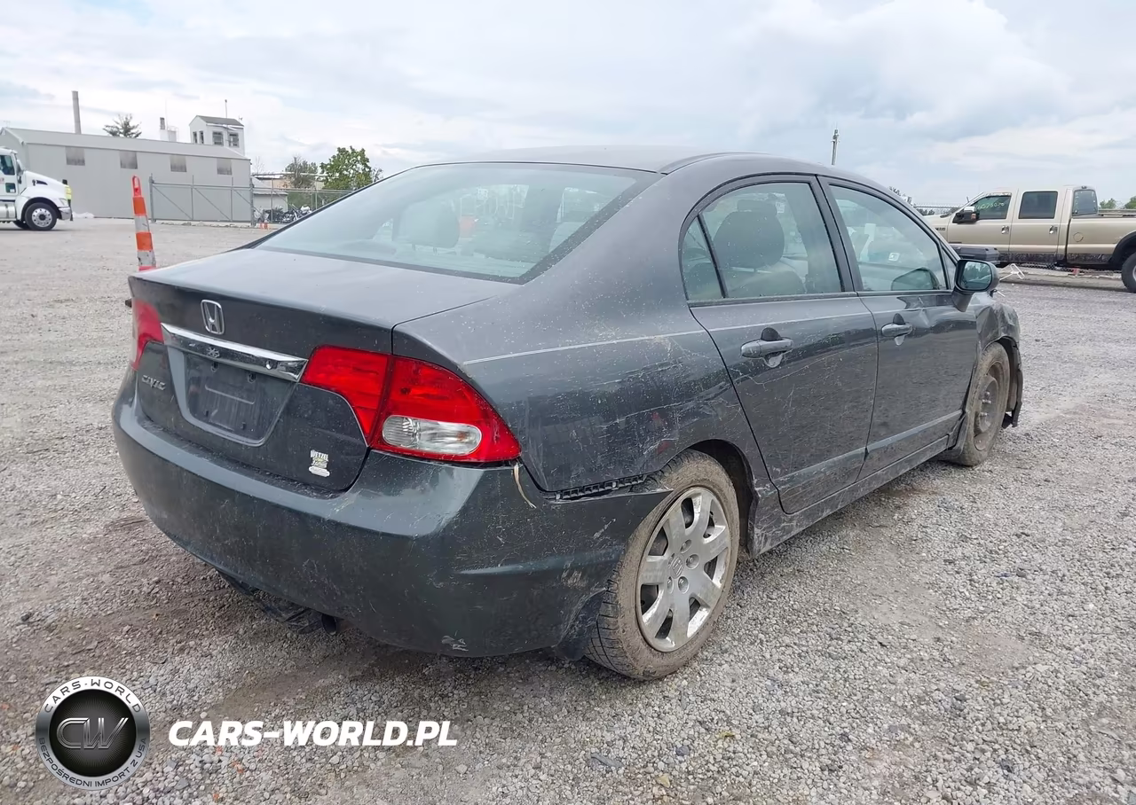 2010 Honda Civic Lx VIN:2HGFA1F53AH322341 - 4