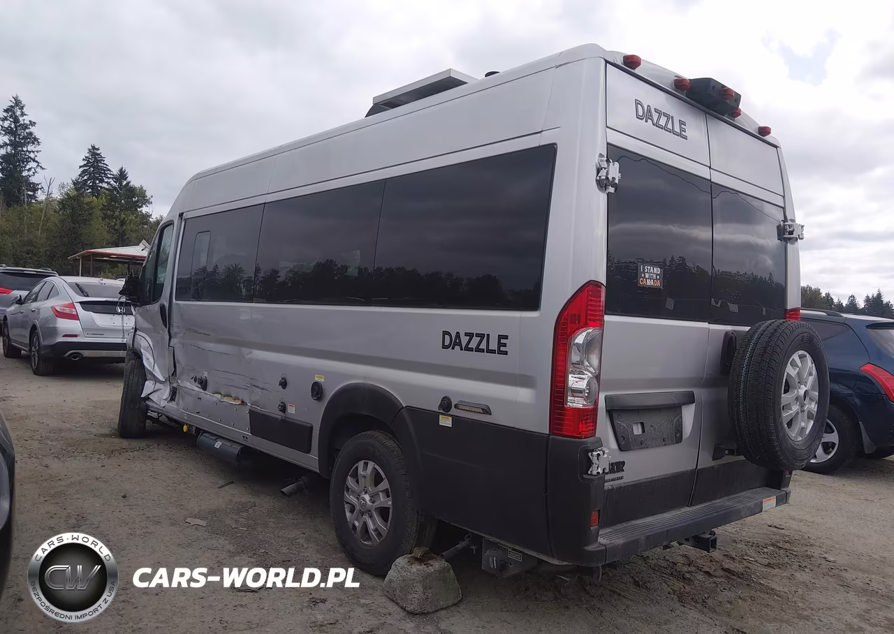 2023 Ram Promaster 3500 Window Van High Roof 159 Wb Ext VIN:3C6MRVUG8PE538451 - 3