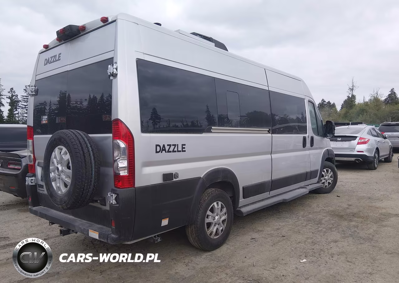 2023 Ram Promaster 3500 Window Van High Roof 159 Wb Ext VIN:3C6MRVUG8PE538451 - 4