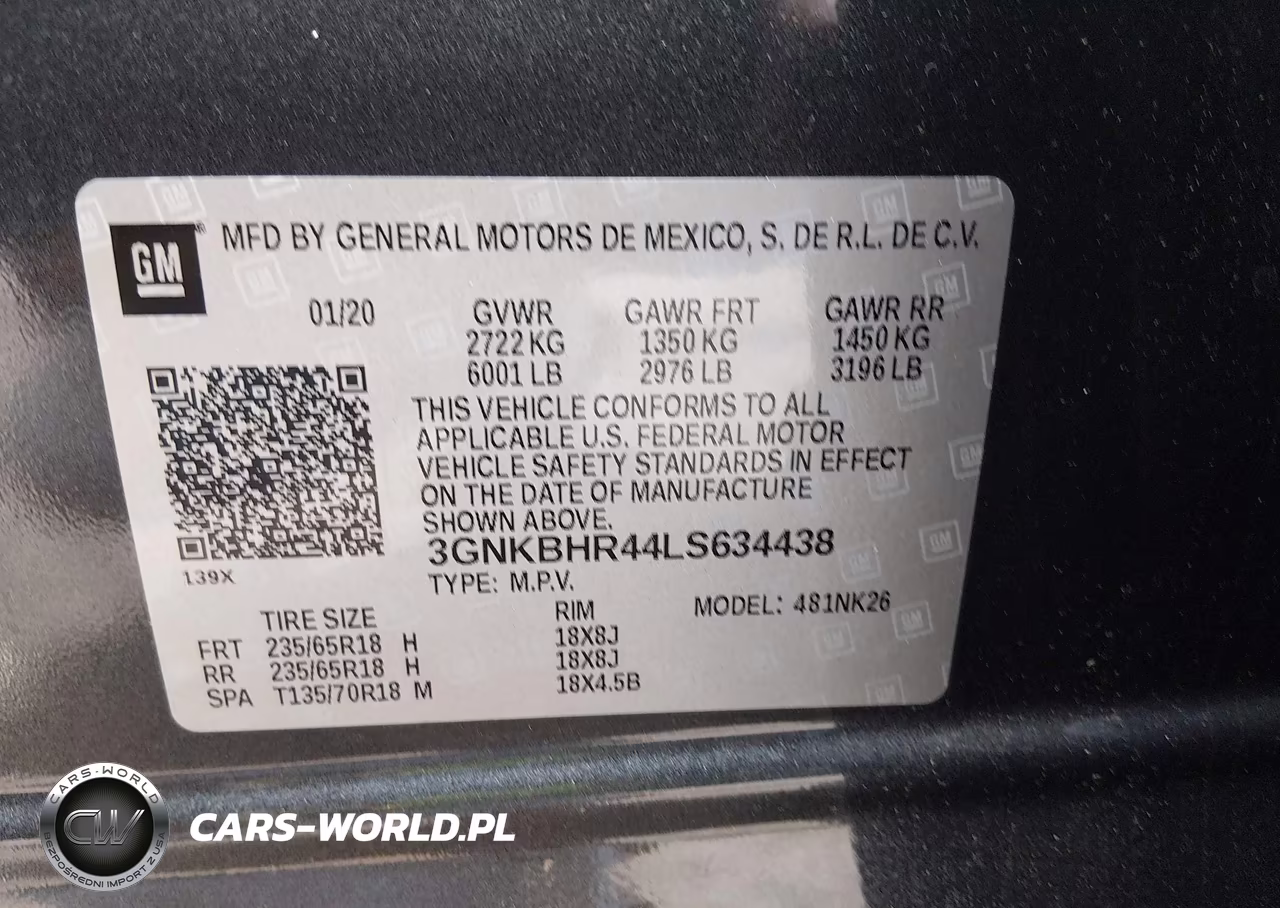 2020 Chevrolet Blazer Awd 2Lt VIN:3GNKBHR44LS634438 - 9
