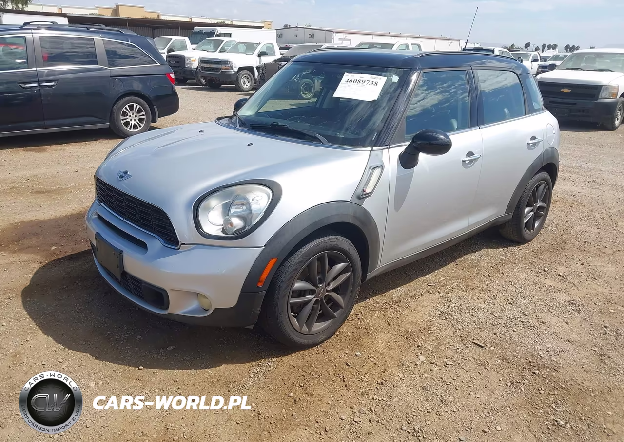 2013 Mini Countryman Cooper S VIN:WMWZC3C55DWP20854 - 2