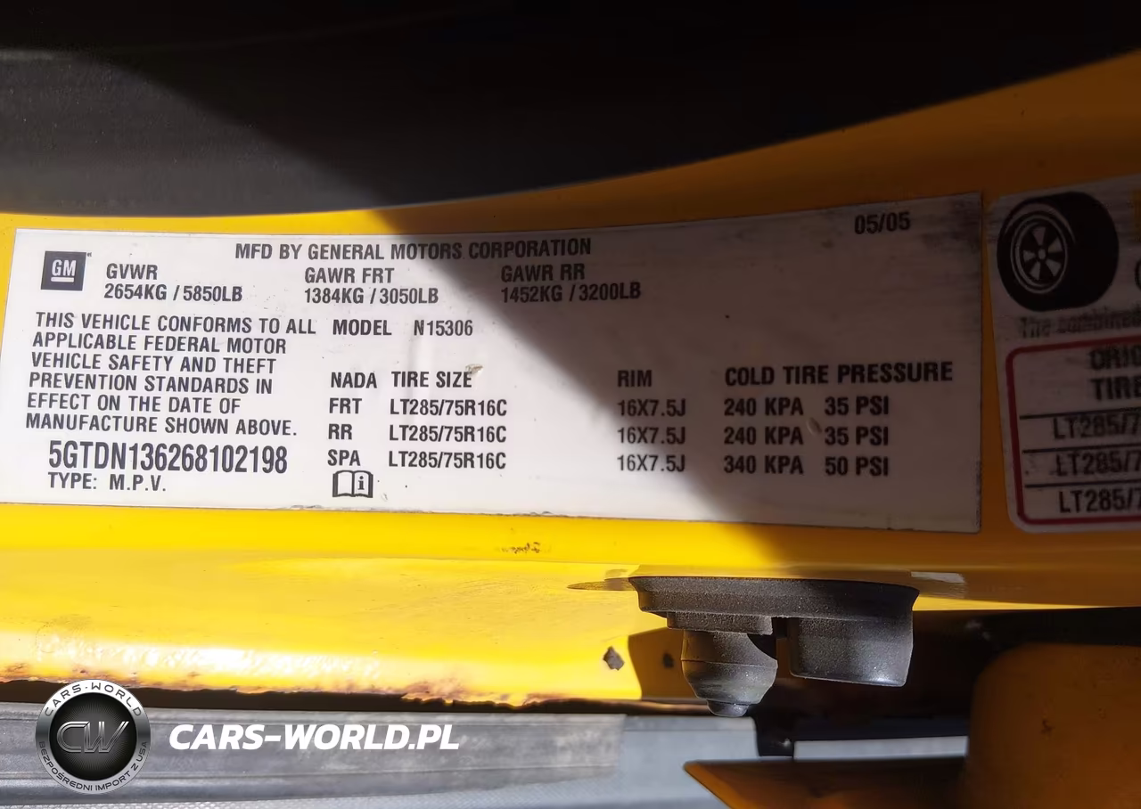 2006 Hummer H3 Suv VIN:5GTDN136268102198 - 9