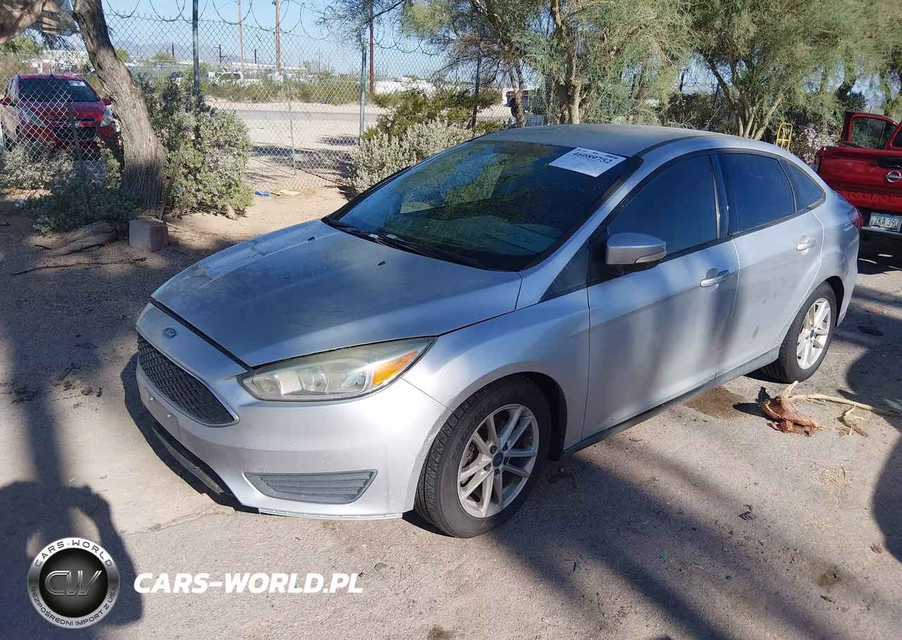 2015 Ford Focus Se VIN:1FADP3F26FL269964 - 2