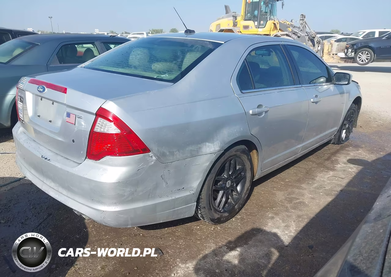 2011 Ford Fusion Se VIN:3FAHP0HA8BR122965 - 4