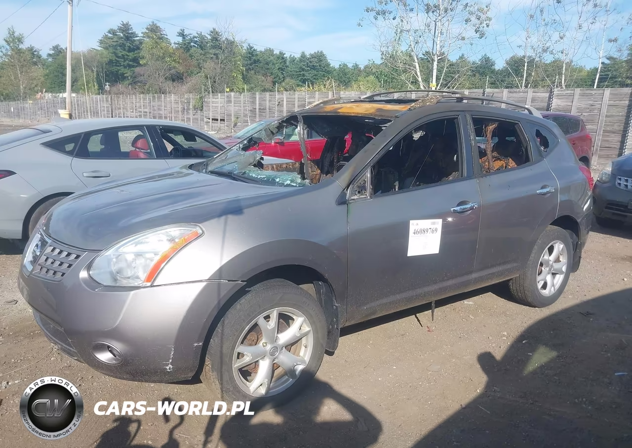 2010 Nissan Rogue Sl VIN:JN8AS5MV2AW130348 - 2