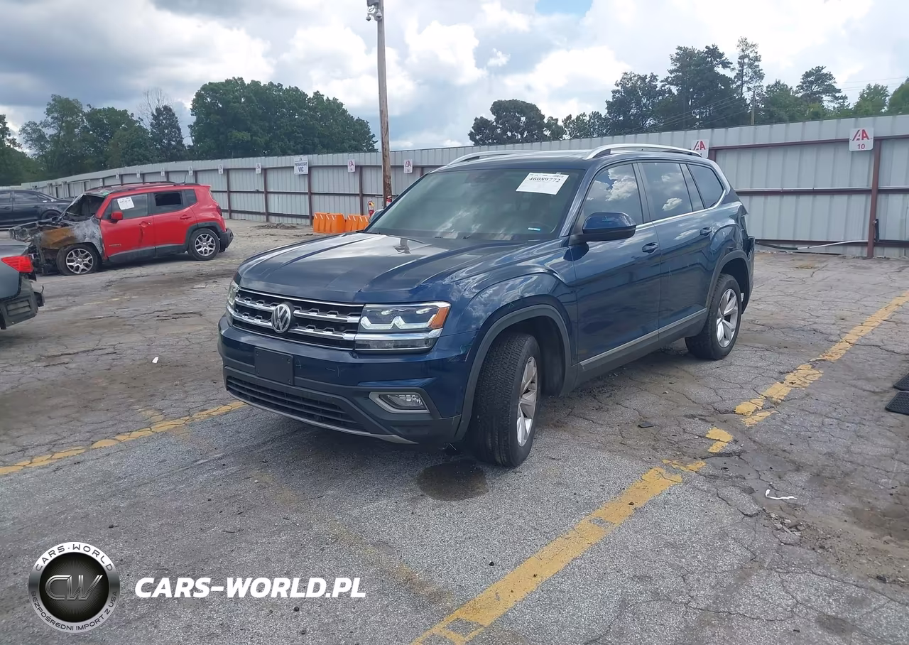 2018 Volkswagen Atlas 3.6L V6 Sel VIN:1V2MR2CAXJC552451 - 2