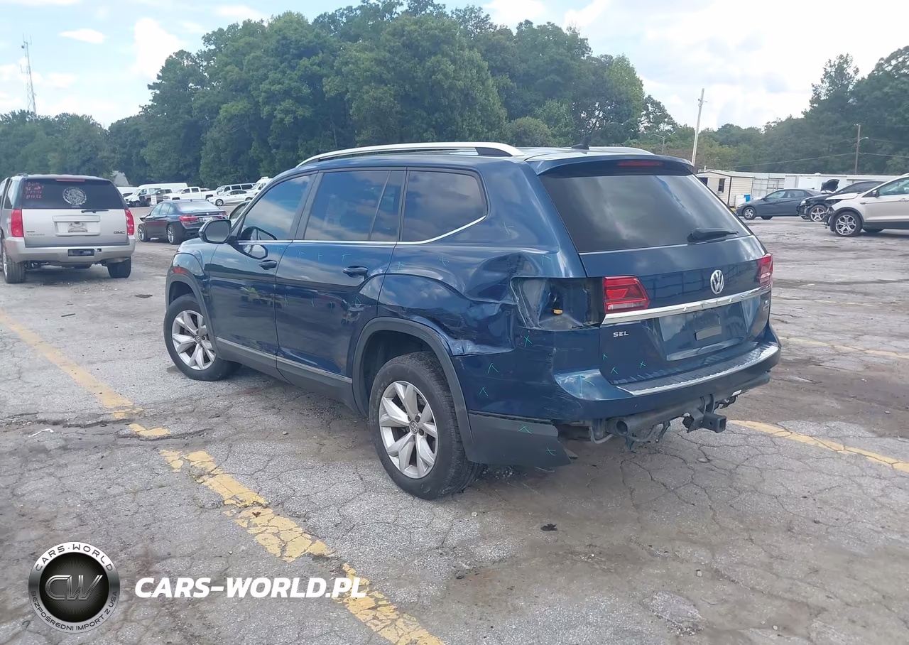 2018 Volkswagen Atlas 3.6L V6 Sel VIN:1V2MR2CAXJC552451 - 3