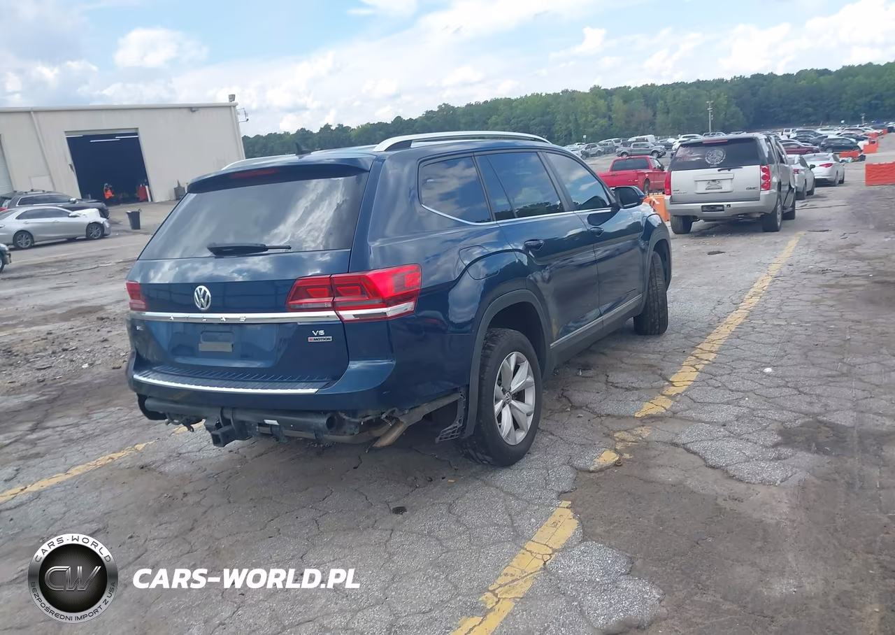 2018 Volkswagen Atlas 3.6L V6 Sel VIN:1V2MR2CAXJC552451 - 4