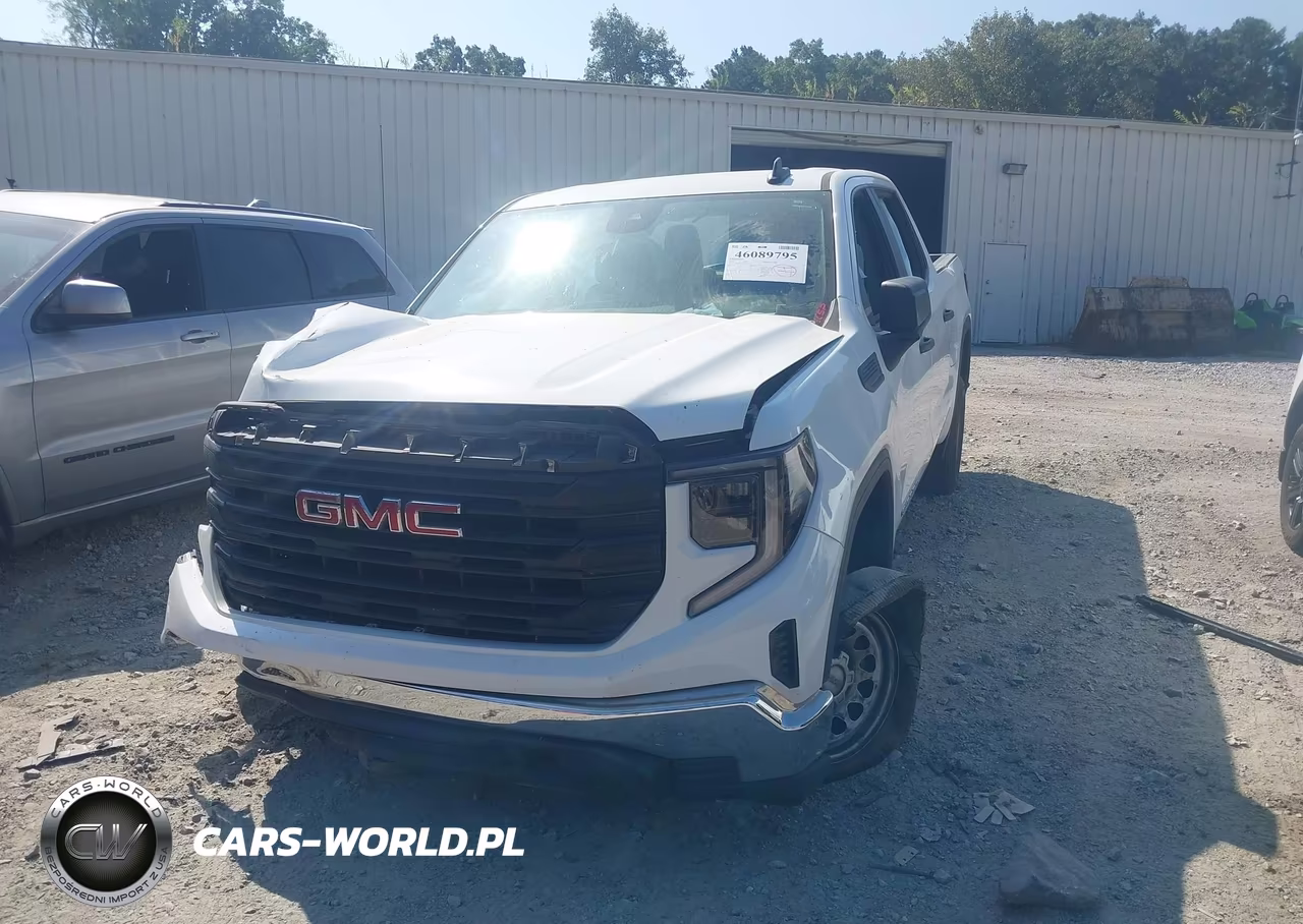 2024 GMC Sierra 1500 2Wd Short Box Pro VIN:1GTPHAEK9RZ203842 - 2