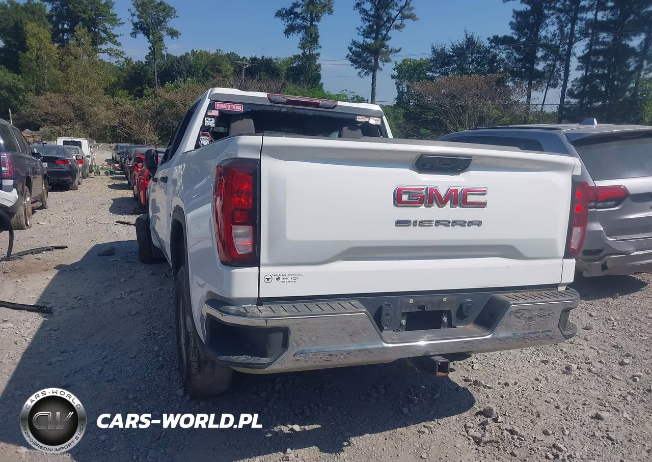 2024 GMC Sierra 1500 2Wd Short Box Pro VIN:1GTPHAEK9RZ203842 - 3