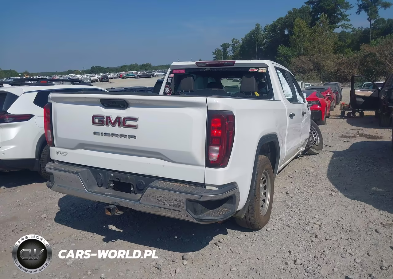 2024 GMC Sierra 1500 2Wd Short Box Pro VIN:1GTPHAEK9RZ203842 - 4