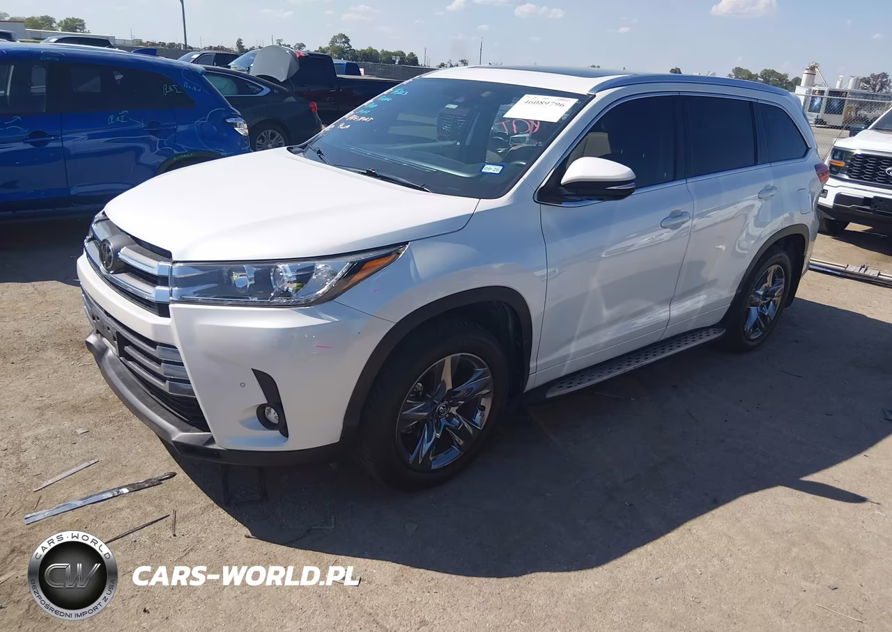 2019 Toyota Highlander Limited Platinum VIN:5TDDZRFH5KS714540 - 2