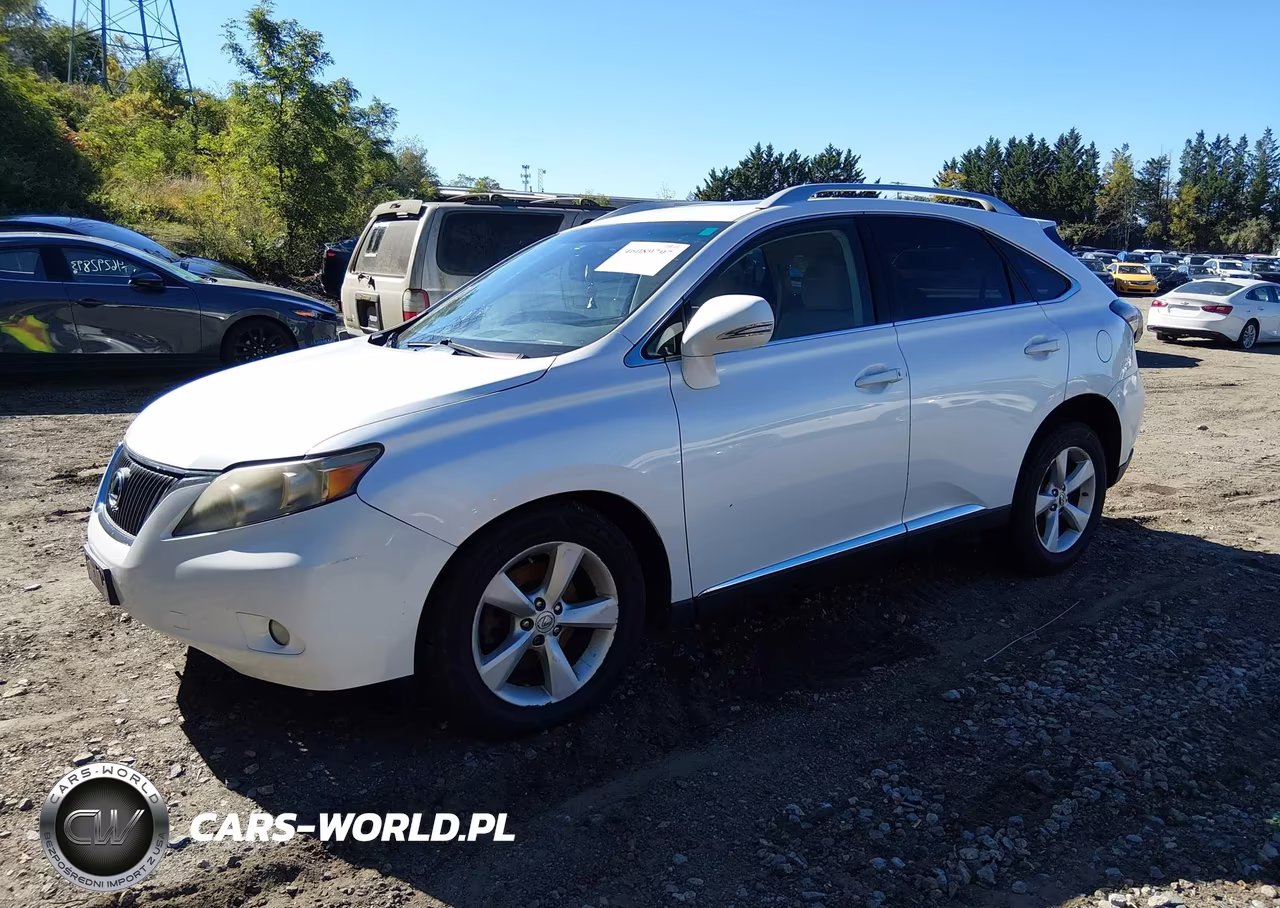 2010 Lexus Rx 350 VIN:2T2BK1BA1AC013101 - 2