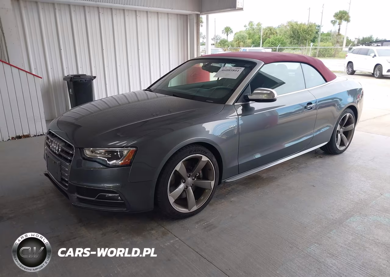 2016 Audi S5 3.0T Premium Plus VIN:WAUC4AFH3GN009516 - 2
