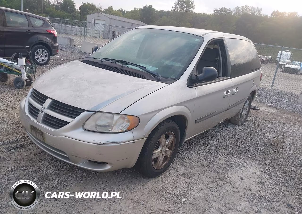 2007 Dodge Caravan Sxt VIN:1D4GP45R07B216022 - 2