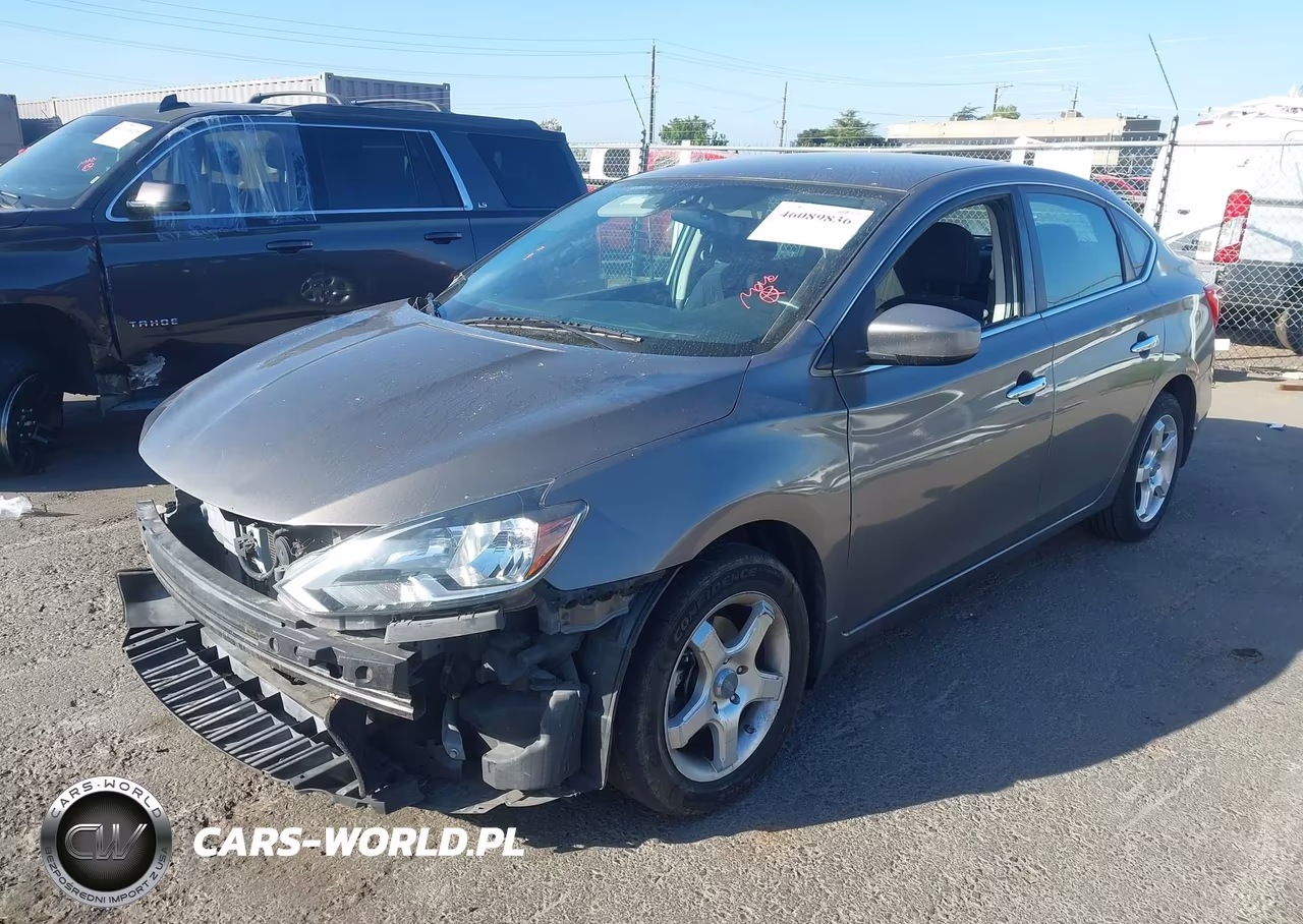 2016 Nissan Sentra Sv VIN:3N1AB7AP7GL669501 - 2
