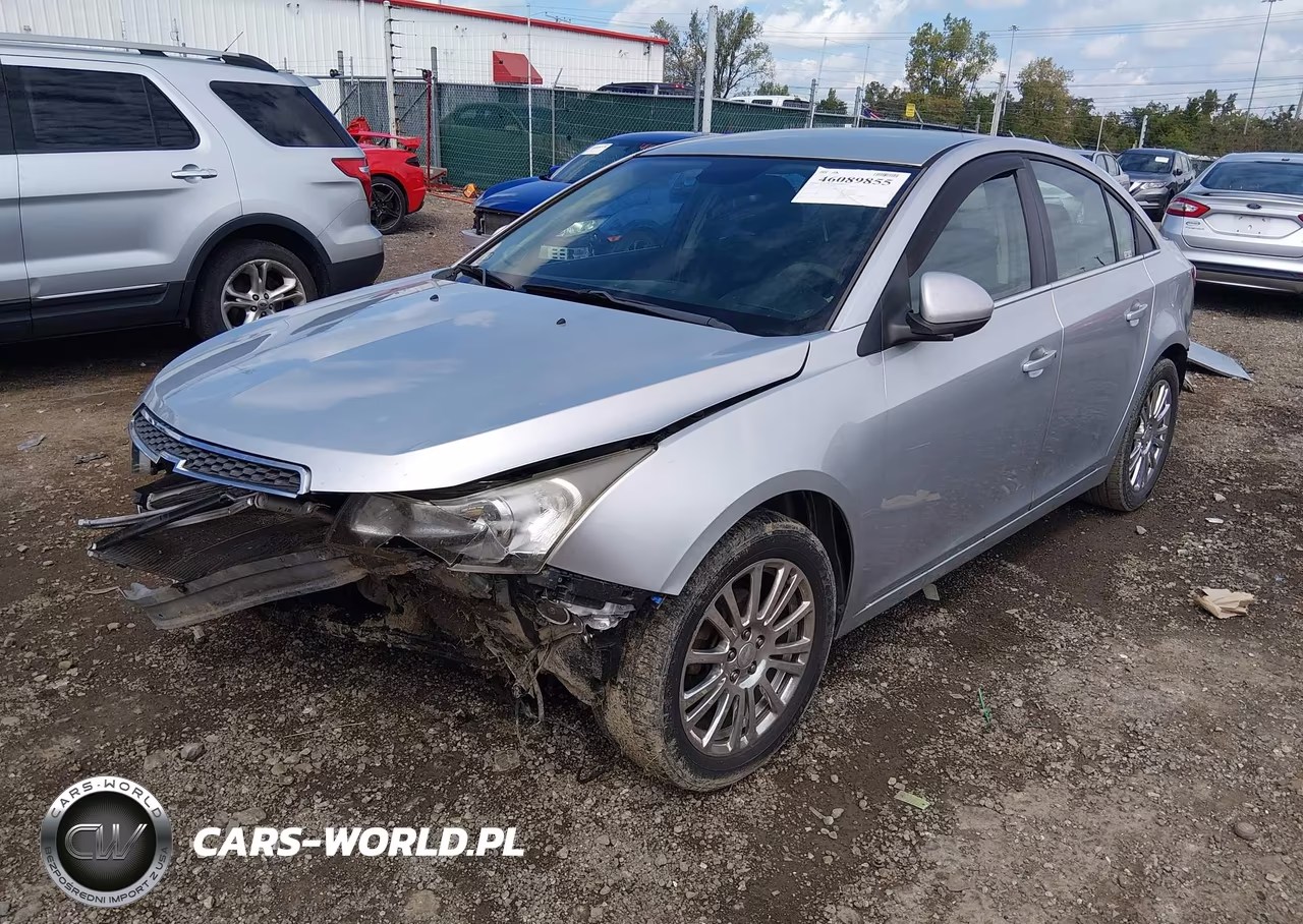 2012 Chevrolet Cruze Eco VIN:1G1PJ5SCXC7348702 - 2