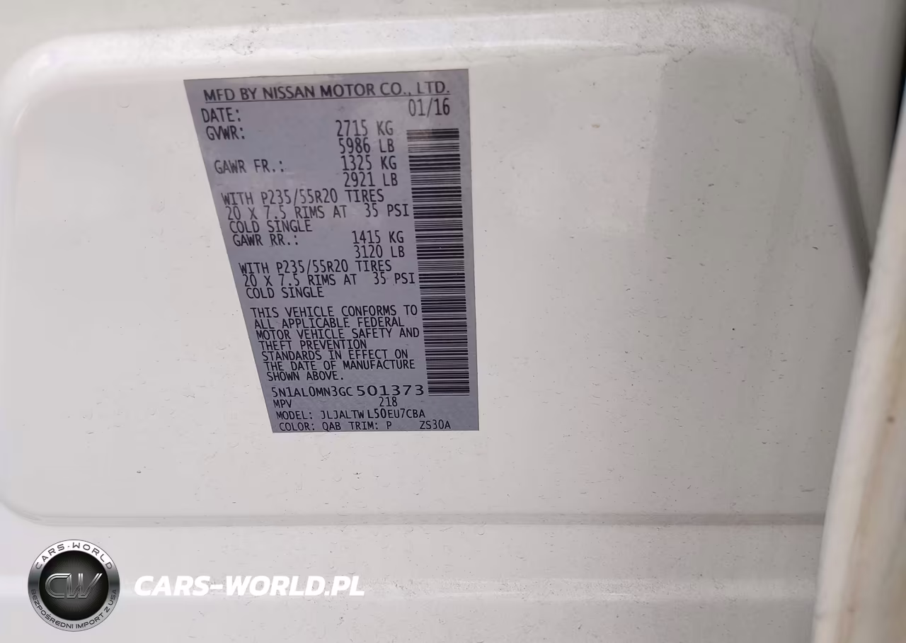 2016 Infiniti Qx60 VIN:5N1AL0MN3GC501373 - 9