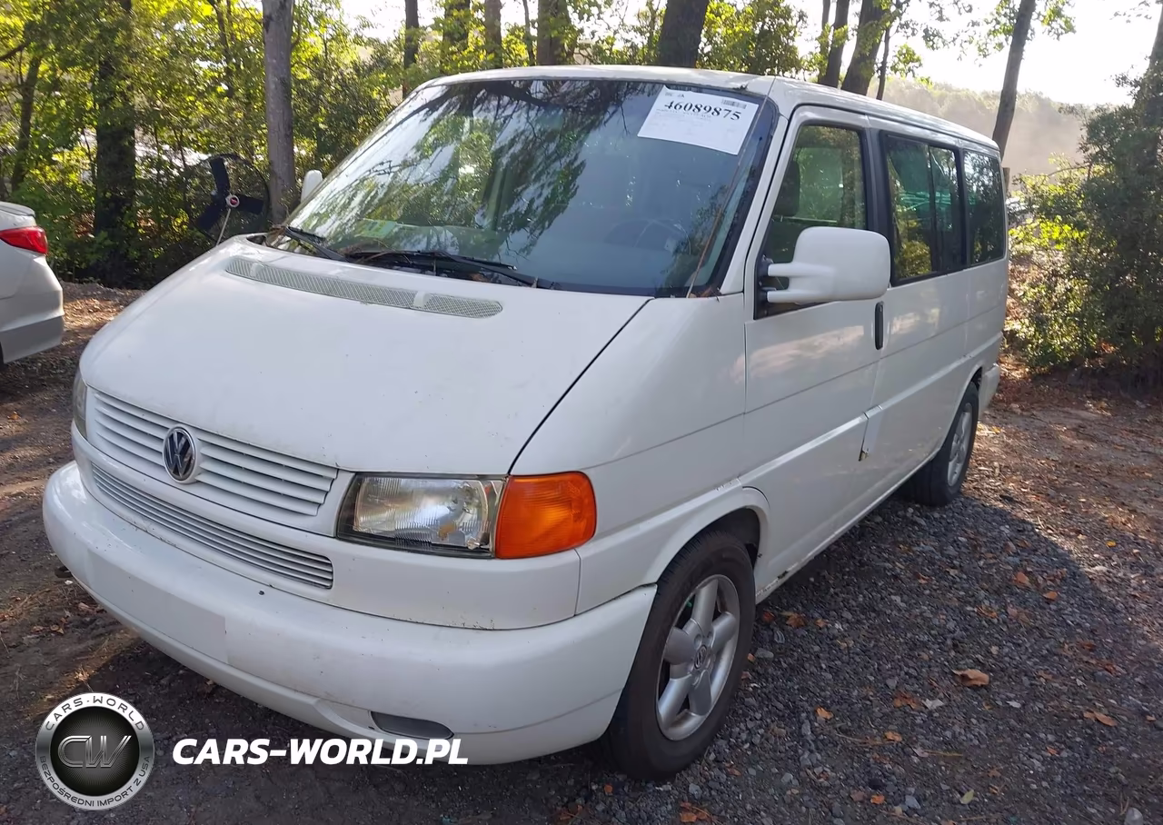 2001 Volkswagen Eurovan Mv VIN:WV2MB47061H155438 - 2
