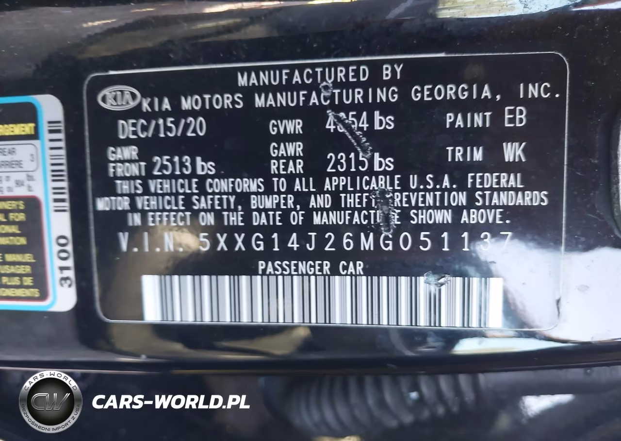 2021 Kia K5 Lxs VIN:5XXG14J26MG051137 - 9
