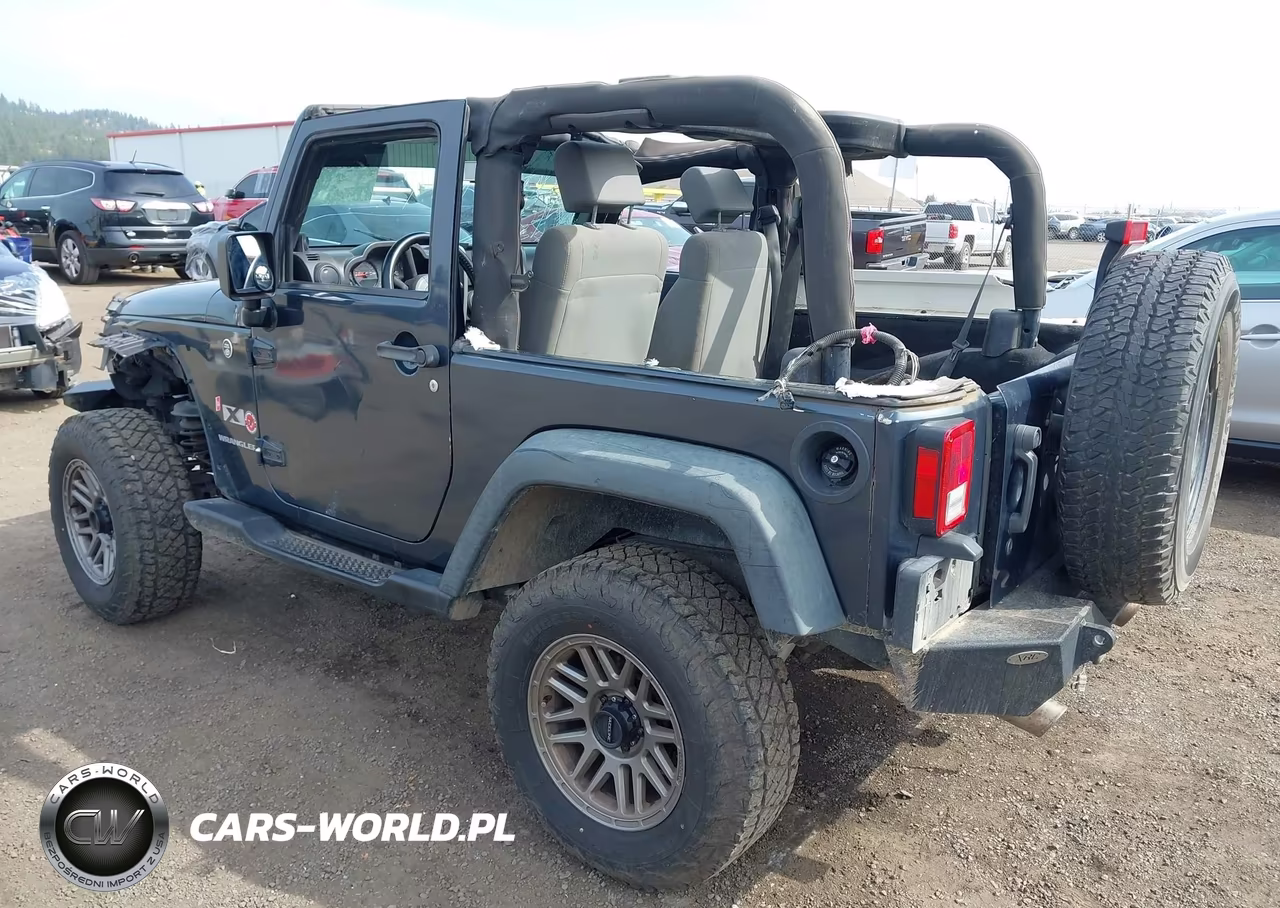 2008 Jeep Wrangler X VIN:1J4FA24178L633699 - 3