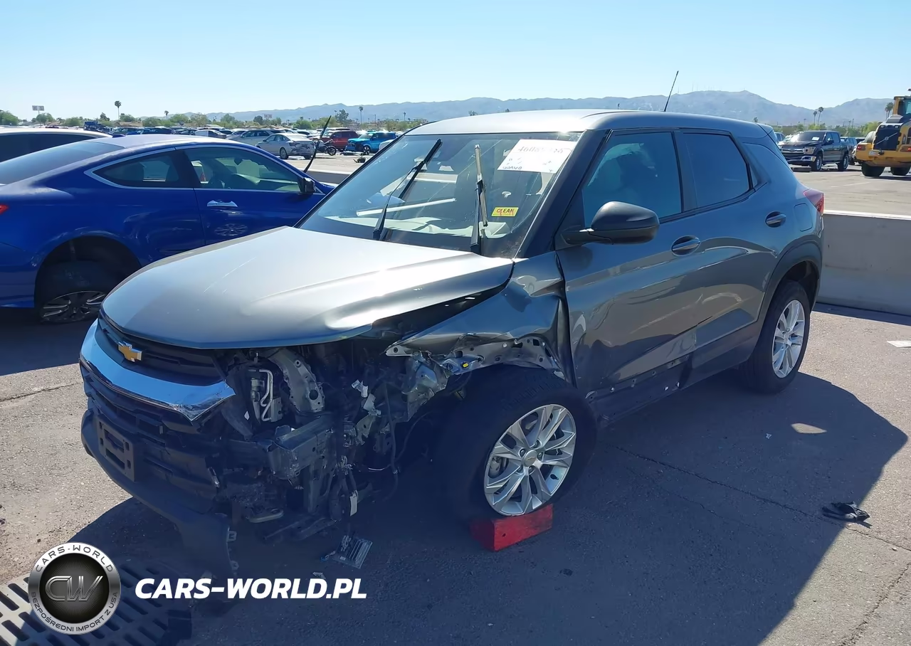 2021 Chevrolet Trailblazer Fwd Ls VIN:KL79MMS28MB124073 - 2