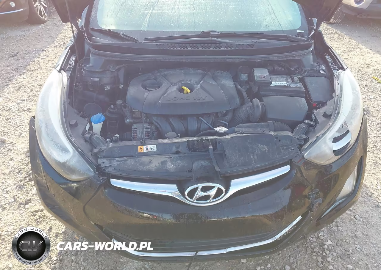 2014 Hyundai Elantra Se VIN:5NPDH4AE1EH488459 - 10