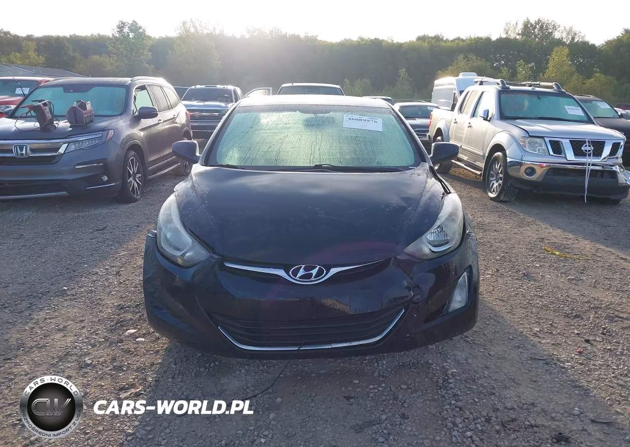 2014 Hyundai Elantra Se VIN:5NPDH4AE1EH488459 - 12