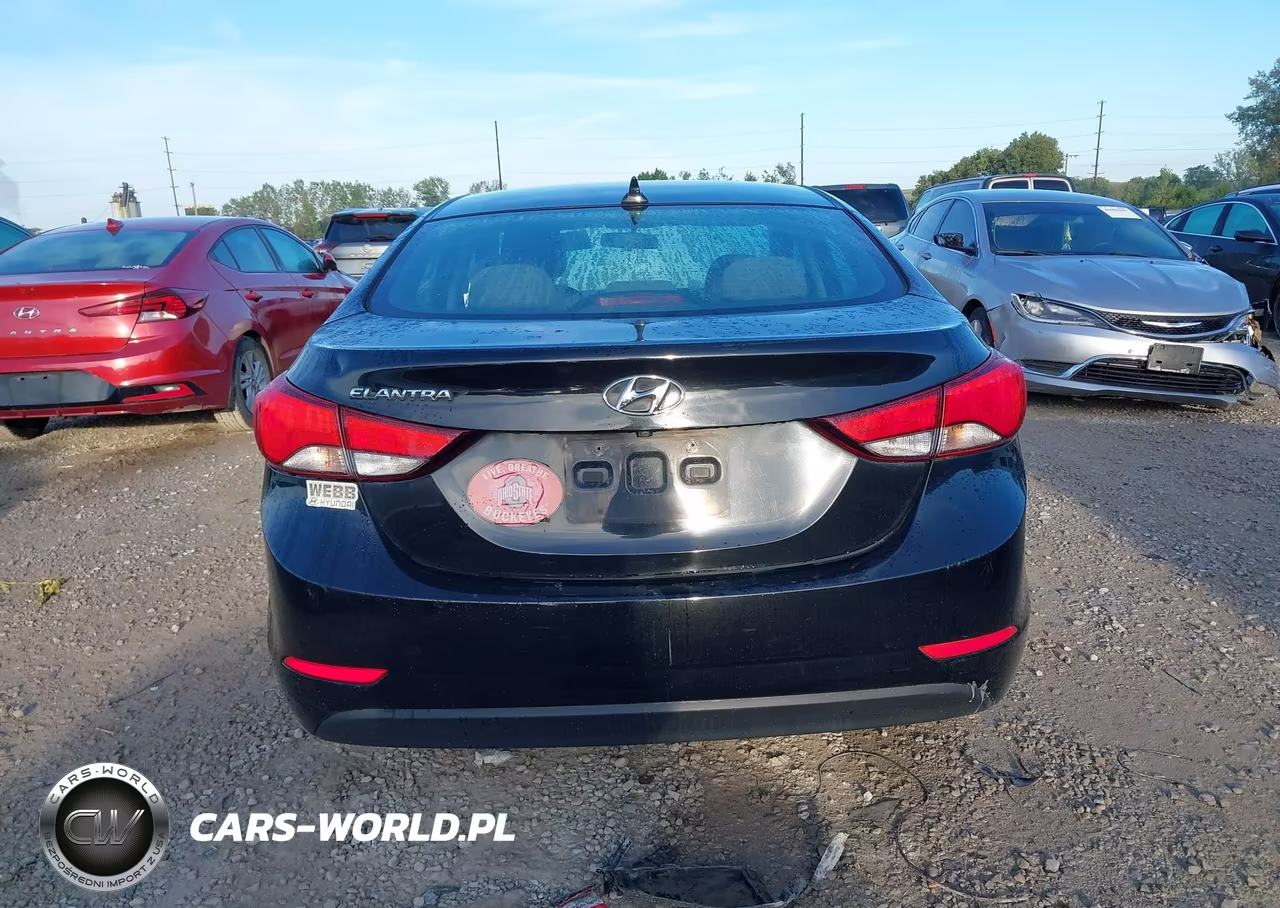 2014 Hyundai Elantra Se VIN:5NPDH4AE1EH488459 - 16