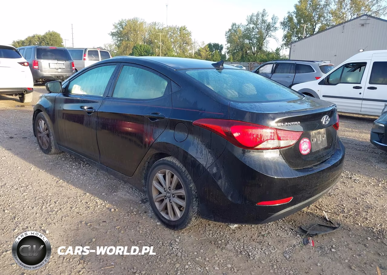 2014 Hyundai Elantra Se VIN:5NPDH4AE1EH488459 - 3
